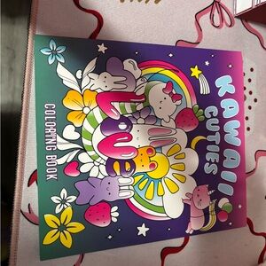 Kawaii Cuties Coloring Book - Multicolor